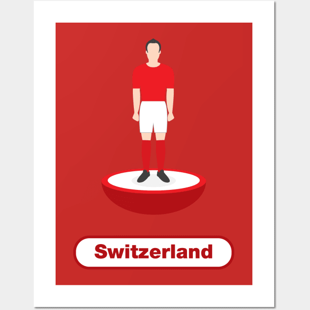 Switzerland Football Wall Art by StarIconsFooty